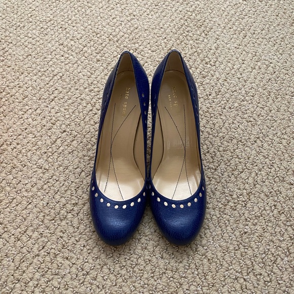 ♠️Kate Spade Cobalt Blue Kellie Too Pump 8.5 (NIB) - Picture 2 of 7